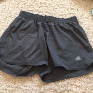 Adidas Gray Running Shorts